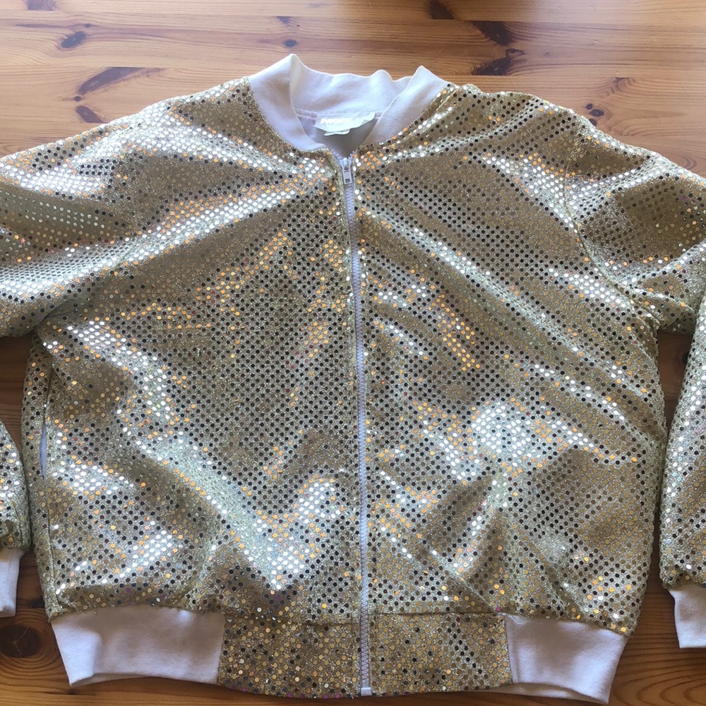 Vintage Sequins zip up jacket from Palm Desert